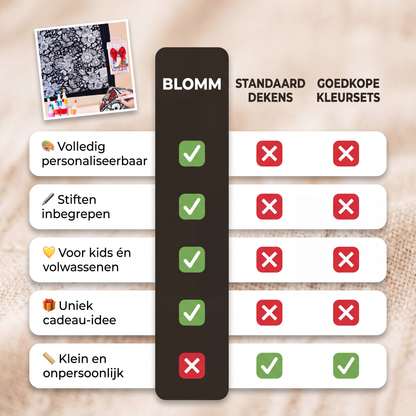 De Kleurdeken, by Blomm